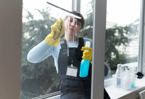 Nettoyage de vitres intérieures et extérieures à Gertwiller